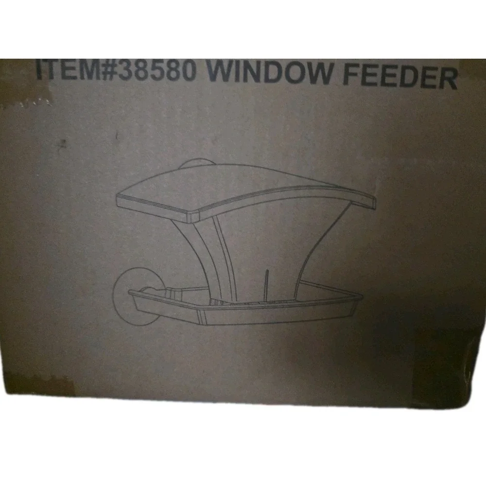 New window bird feeder‎ suction Clear Number 38580